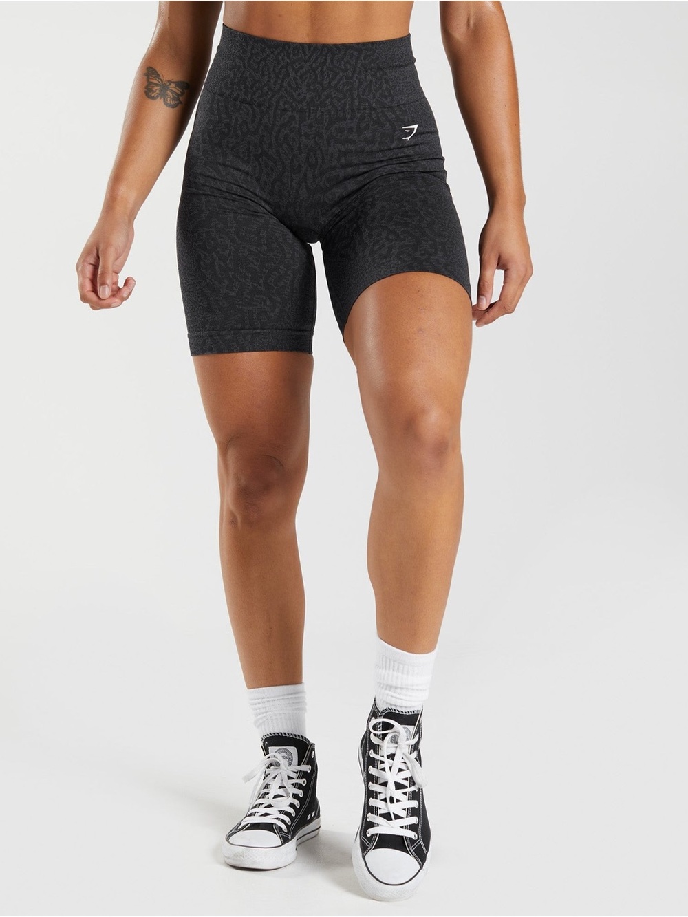Gymshark Animal Adapt Women’s High Waist Sz Small Shorts, Booty Scrunch